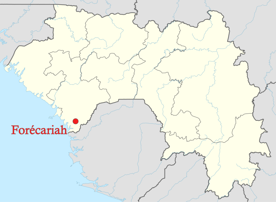 Carte de Forécariah